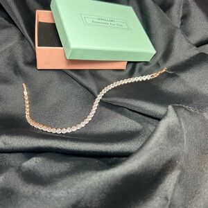 Elegant Crystal Tennis Bracelet